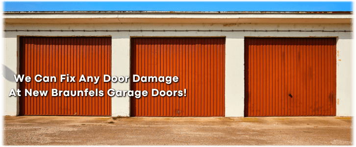 Garage Door Off Track In New Braunfels